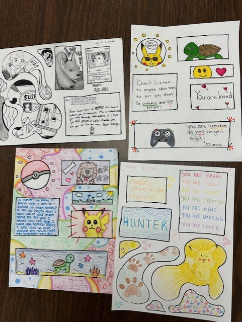 Mrs. Schneider (@schneiderartmhs) on Twitter photo Getting ready to pack up our Be A Friend Project doodle friend mail for Hunter! Art with heart. We hope our art makes him smile! <a href="/bafproject/">Be A Friend Project</a> #YAM #youthartmonth2025 #youthartmonth #beafriendproject #massapequahighschool #massapequa #artcommunityserviceproject Getting ready to pack up our Be A Friend Project doodle friend mail for Hunter! Art with heart. We hope our art makes him smile! <a href="/bafproject/">Be A Friend Project</a> #YAM #youthartmonth2025 #youthartmonth #beafriendproject #massapequahighschool #massapequa #artcommunityserviceproject