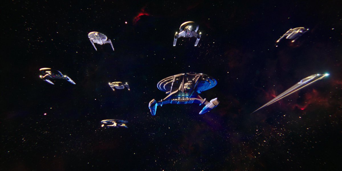 startrek_ships's tweet image. The fleet #StarTrekDiscovery 102: “Battle at the Binary Stars” #WalkerClass