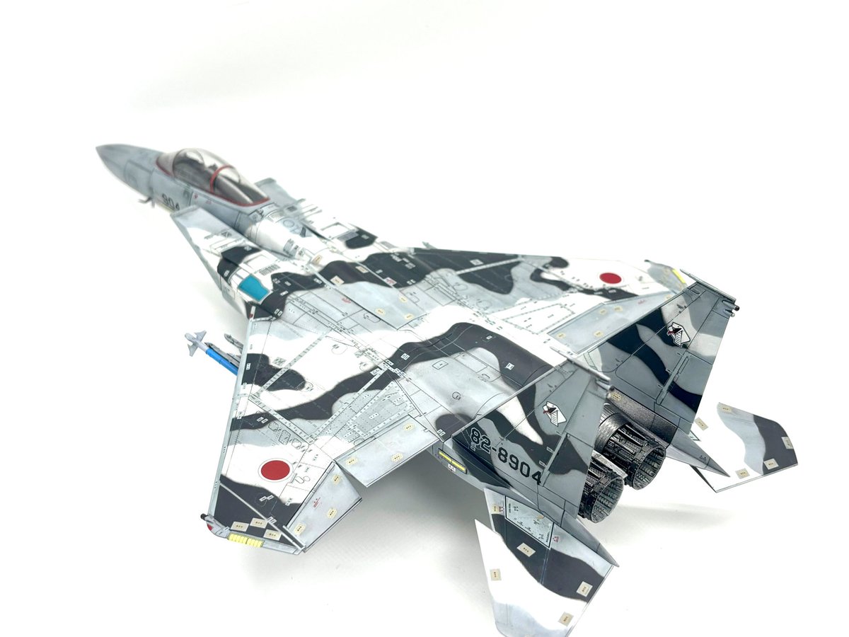 mewmew1001mew's tweet photo. 1/72 Finemolds J.A.S.D.F F-15J AGGRESSOR Reg:82-8904 finished😀😀

#finemolds  #creos #tamiya #vichobby #viccolor #jasdf  #f15j #72ndscale #plasticmodel  #akinteractive #plasticmodels
#ファインモールド https://t.co/9lwtX2xM2C