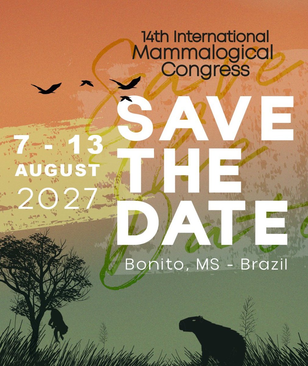 Be prepared for the 14th mega International meeting of Mammal research and conservation