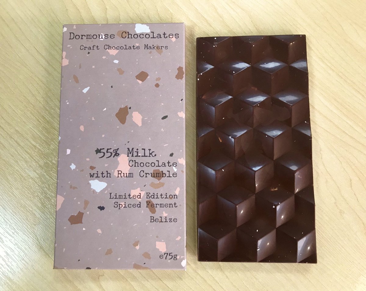 Andrew Baker (@ccandrewbaker) on Twitter photo Recovering from yesterdayās egg-tasting marathon with just the one bar today. But what a bar! A brilliant spicy dark milk with rum biscuit crunch from ā¦<a href="/Dormousechocs/">Dormouse Chocolates</a>ā© of Manchester, sensationally delicious Recovering from yesterdayās egg-tasting marathon with just the one bar today. But what a bar! A brilliant spicy dark milk with rum biscuit crunch from ā¦<a href="/Dormousechocs/">Dormouse Chocolates</a>ā© of Manchester, sensationally delicious