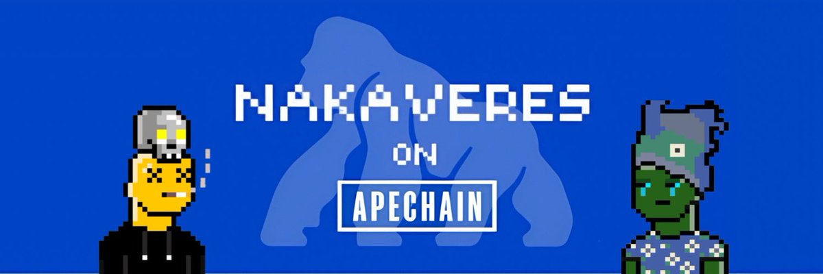 ⭐ COLLAB ANNOUNCEMENT: NakaVeres On Ape

We are happy to announce our partnership collaboration with NakaVeres On Ape
<a href="/nakaveres/">NakaVeres On Ape</a>

NakaVeres is an NFT project on ApeChain with 2222 unique assets, focusing on exclusivity and community. 

Stay tuned for updates!

Twitter: