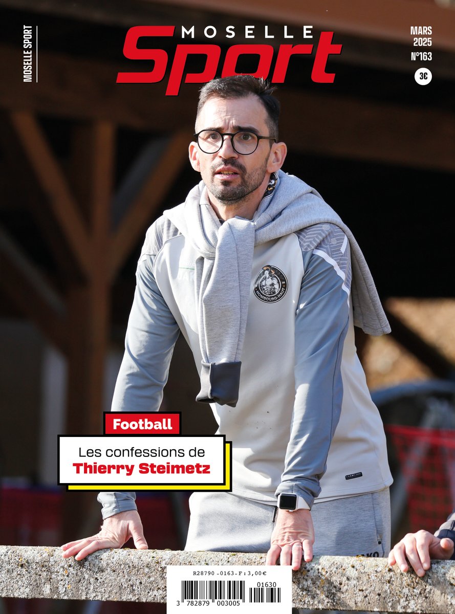 Le nouveau numéro de Moselle Sport est en kiosque. 

➡️ Le sommaire : mosellesport.fr/magazine/mosel…