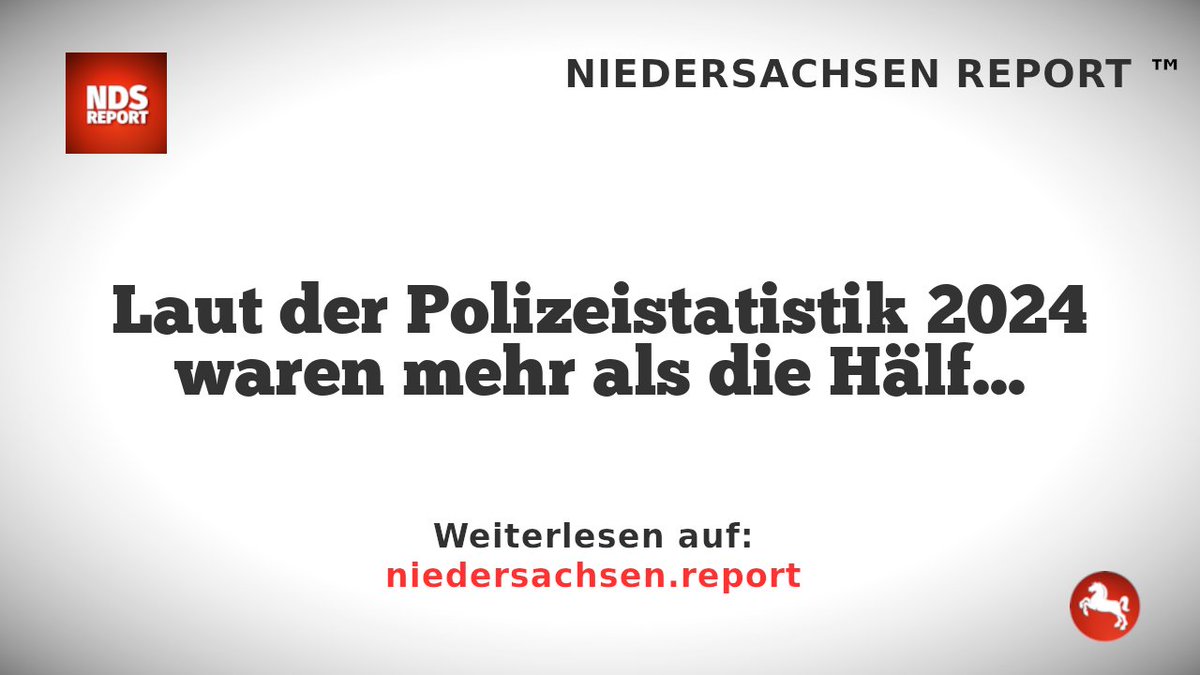 Gewalt in Berlin: Jeder zweite männliche Tatverdächtige ist Ausländer: Laut der Polizeistatistik 2024 waren mehr als die Hälfte aller tatverdächtigen Männer bei Gewaltdelikten in #Berlin keine deutschen Staatsbürger. Insgesamt registrierte die Polizei 14.726 Tatverdächtige, vo...