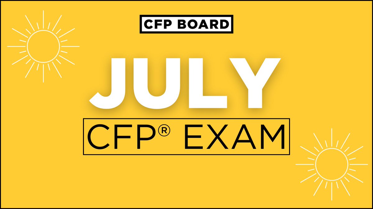 CFPBoard's tweet photo. The March CFP® exam registrants have wrapped up their testing — congrats on this major milestone! 👏 Ready to take on the challenge yourself? Early registration for the July CFP® exam is now open. Learn more: https://t.co/CcVKHkTTsZ #FutureCFPpro #CFPexam https://t.co/aHPUkYV0lQ