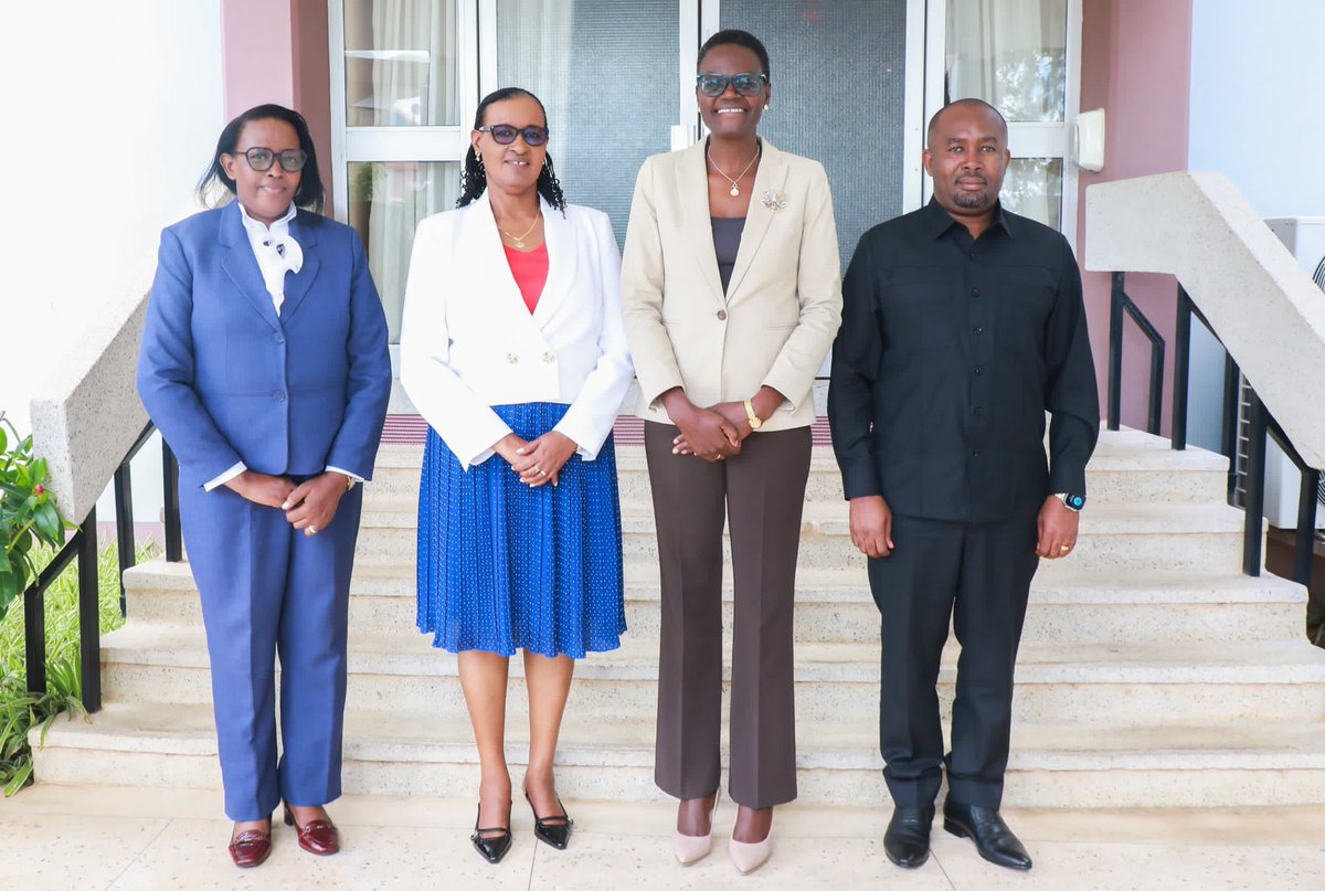 Rwanda Parliament (@rwandaparliamnt) on Twitter photo Today, Senator <a href="/MukabalisaD/">Mukabalisa Donatille</a> conveyed a message from the President of the Senate <a href="/fkalinda1/">KALINDA F.X.</a> to the Rt. Hon. Dr Tulia Ackson, Speaker of the National Assembly of #Tanzania and #IPU President in Dodoma, Tanzania.
They held discussions on enhancing bilateral parliamentary relations Today, Senator <a href="/MukabalisaD/">Mukabalisa Donatille</a> conveyed a message from the President of the Senate <a href="/fkalinda1/">KALINDA F.X.</a> to the Rt. Hon. Dr Tulia Ackson, Speaker of the National Assembly of #Tanzania and #IPU President in Dodoma, Tanzania.
They held discussions on enhancing bilateral parliamentary relations