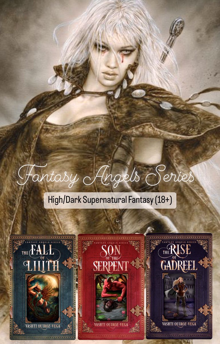 🔥The Fall of Lilith 
🔥Son of the Serpent 
🔥The Rise of Gadreel 

🪽Angels fall. Darkness rises. Fallen angels walk the line between savior and destroyer. Will they rewrite their fate?🪽
amazon.com/stores/author/… 
#darkfantasy #horrorbooks 
#darkfantasyseries 
Get Your Copy!