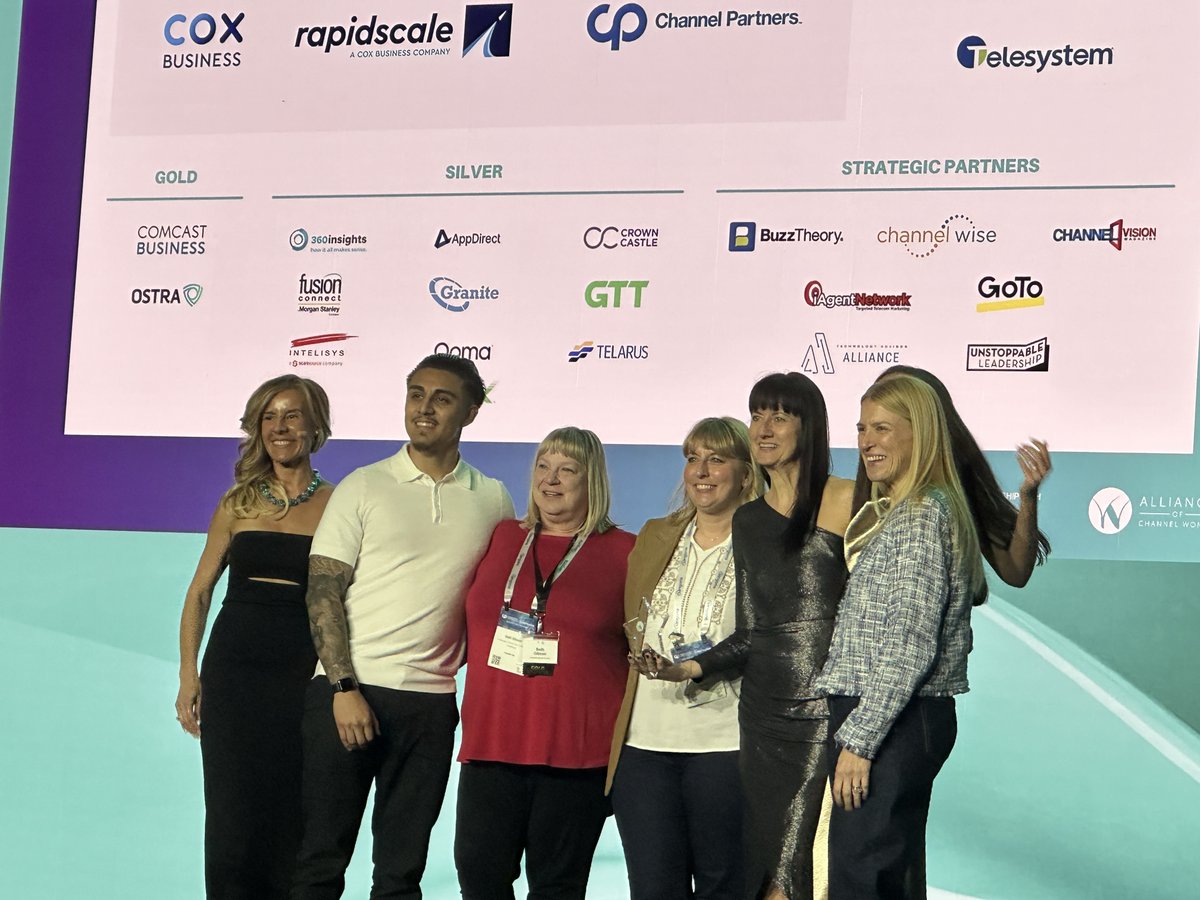 Congratulations Intelisys for earning the 2024 ACW Vanguard Sponsor Award, which recognizes sponsors supporting ACW since its formative years (2010–2012), providing foundational support for its success and growth.

#ACW #AllianceofChannelWomen #ACWConnectLive #ChannelPartners