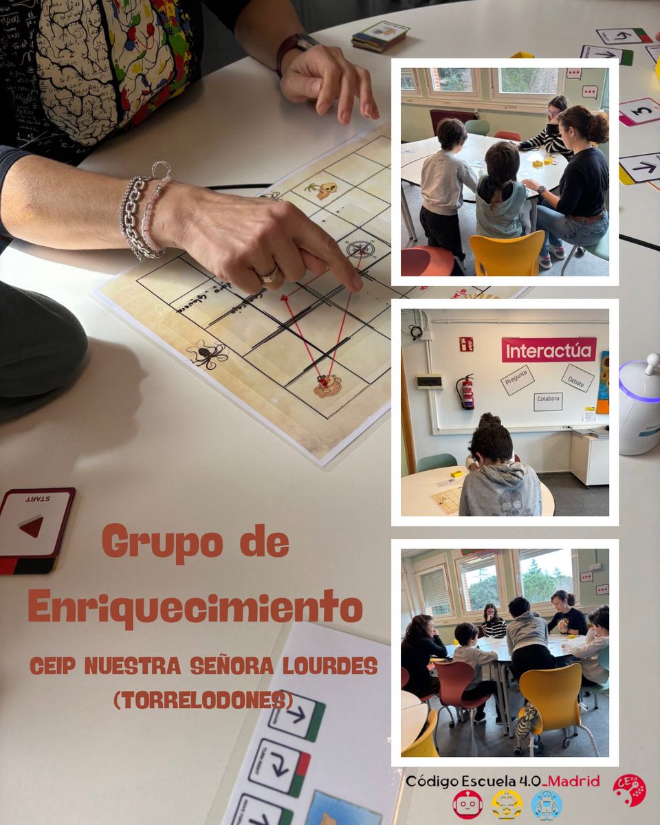NievesCabra's tweet photo. ¡Y sigue el juego! Aprovechamos la visita al CEIP Nª Señora de Lourdes para realizar una sesión con el Grupo de Enriquecimiento.
@airam_3001 nos ha presentado un juego de magia con @TrueTrue_es… pero ¿era magia o ciencia? 😉
#codigoescuela4_0_madrid #IF_CMadrid #altacapacidad https://t.co/h6371IV0gN