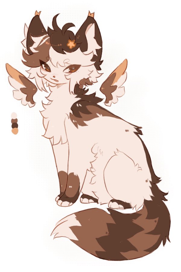 an adopt i made, posted on cs murhehehe. caramel latte baby