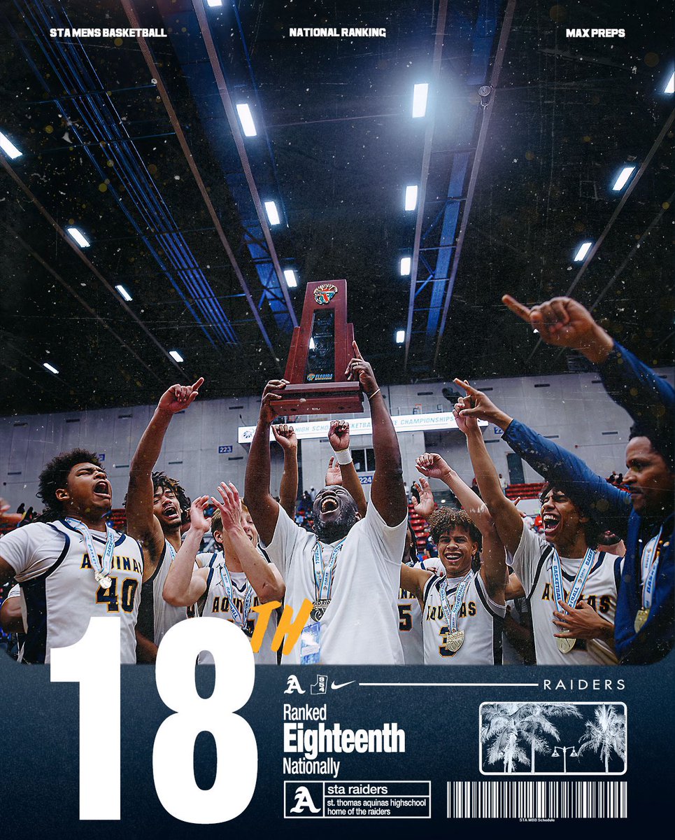 🔐 🔥 History Made 🔐 🔥

The boys basketball team has finished the year ranked 18th nationally by @maxpreps, capping off a truly historic season 📖 💯

One we will never forget 🏆 💍