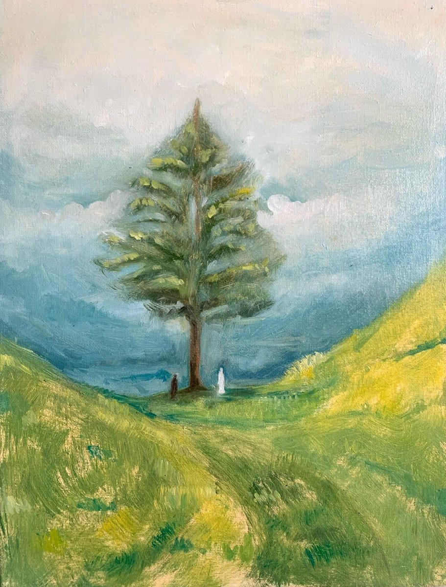 PineStake's tweet image. 🇺🇸 The second piece of the pine collection "Quem te espera no fim da linha" by @_omarcoSS_
The pine tree was used as a pagan symbol, as the link between heaven and earth. The pagans cut this tree and took it to their homes and placed offerings in the future, starting the…