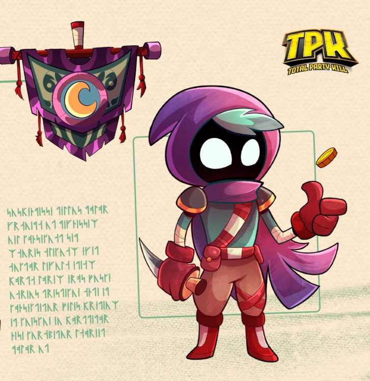 Os presento a Land, quien sabe mucho de abrir cerraduras y apropiarse de lo ajeno…. En una época en la que en D&amp;D se llamaban Thief y no Rogue, tampoco tenemos muy claro quién se esconde debajo de esa capucha….