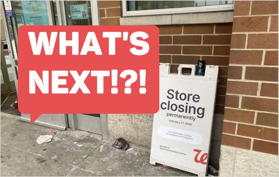 BlockPower100's tweet image. 🚨 Walgreens at 71st &amp;amp; Jeffery is officially closed. What should go there next? 🏙️

South Shore — we want your ideas. Grocery store? Clinic? Housing?

📣 Take the quick survey &amp;amp; share your voice!
👉forms.gle/37kurtztP9GuSe…
#SouthShoreChicago #NNAListens