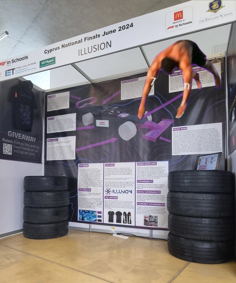 Illusion_F1's tweet photo. How to make the best #StemRacing booth! https://t.co/uM8XGNWRGJ