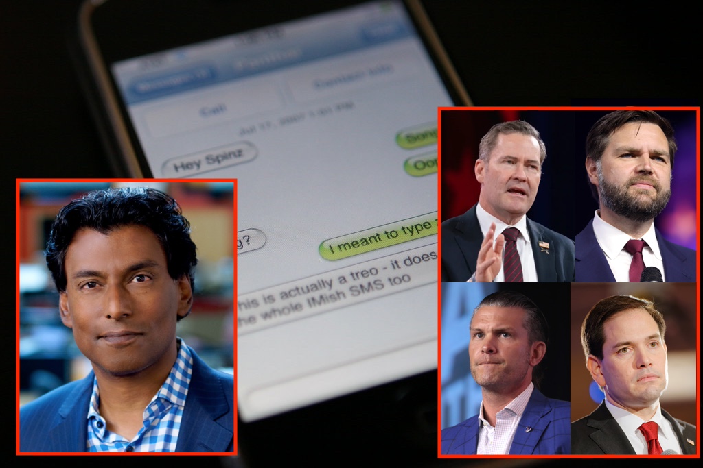 Trump team accidentally texts Canadian invasion plans to Ian Hanomansing

thebeaverton.com/2025/03/trump-… #cdnpoli #signalgate #canada