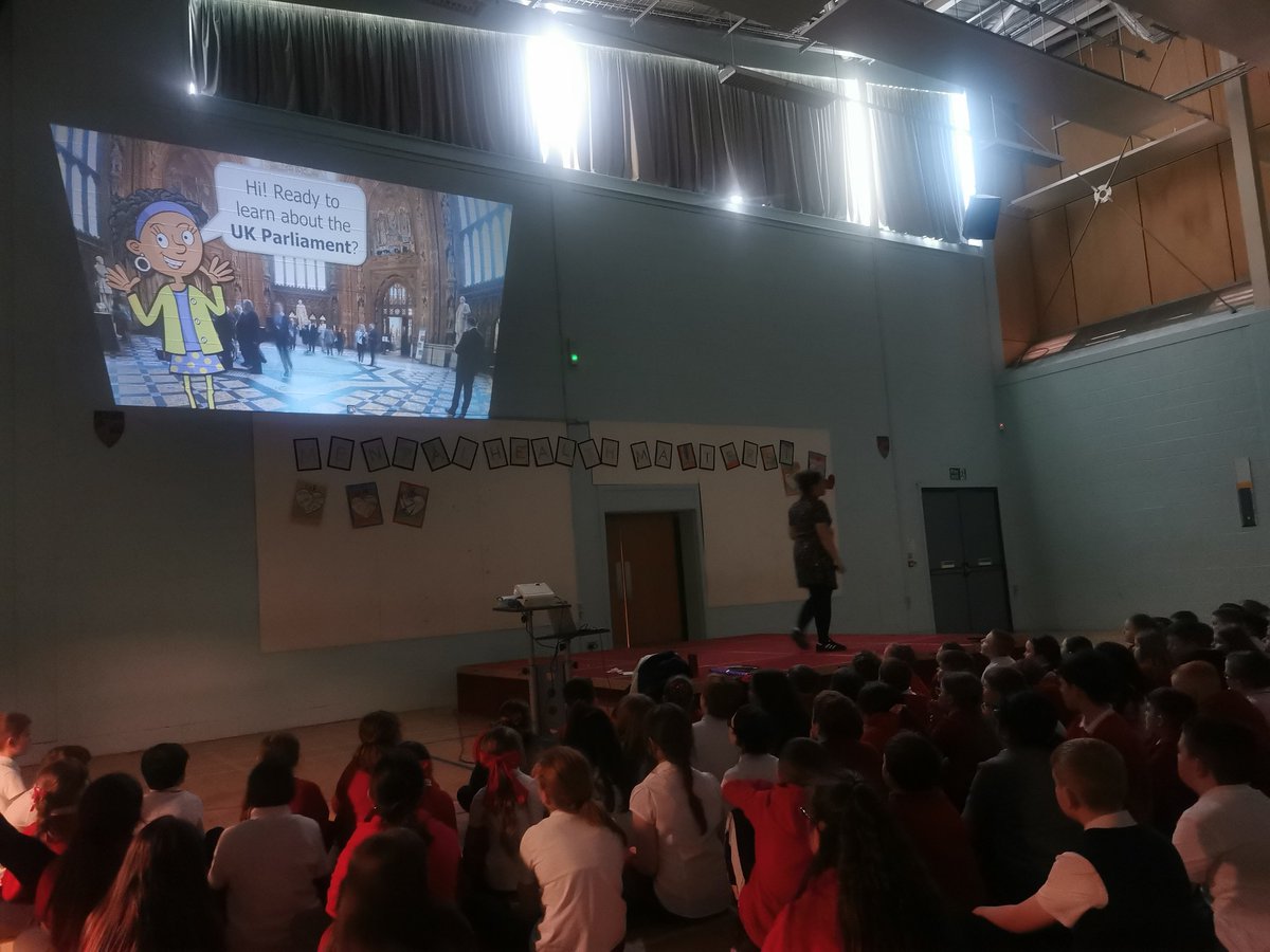 We were very lucky to have a visit today from Phillipa. She taught us all about Parliament and the House of Lords. We learned lots of interesting terms and how a Bill is passed.