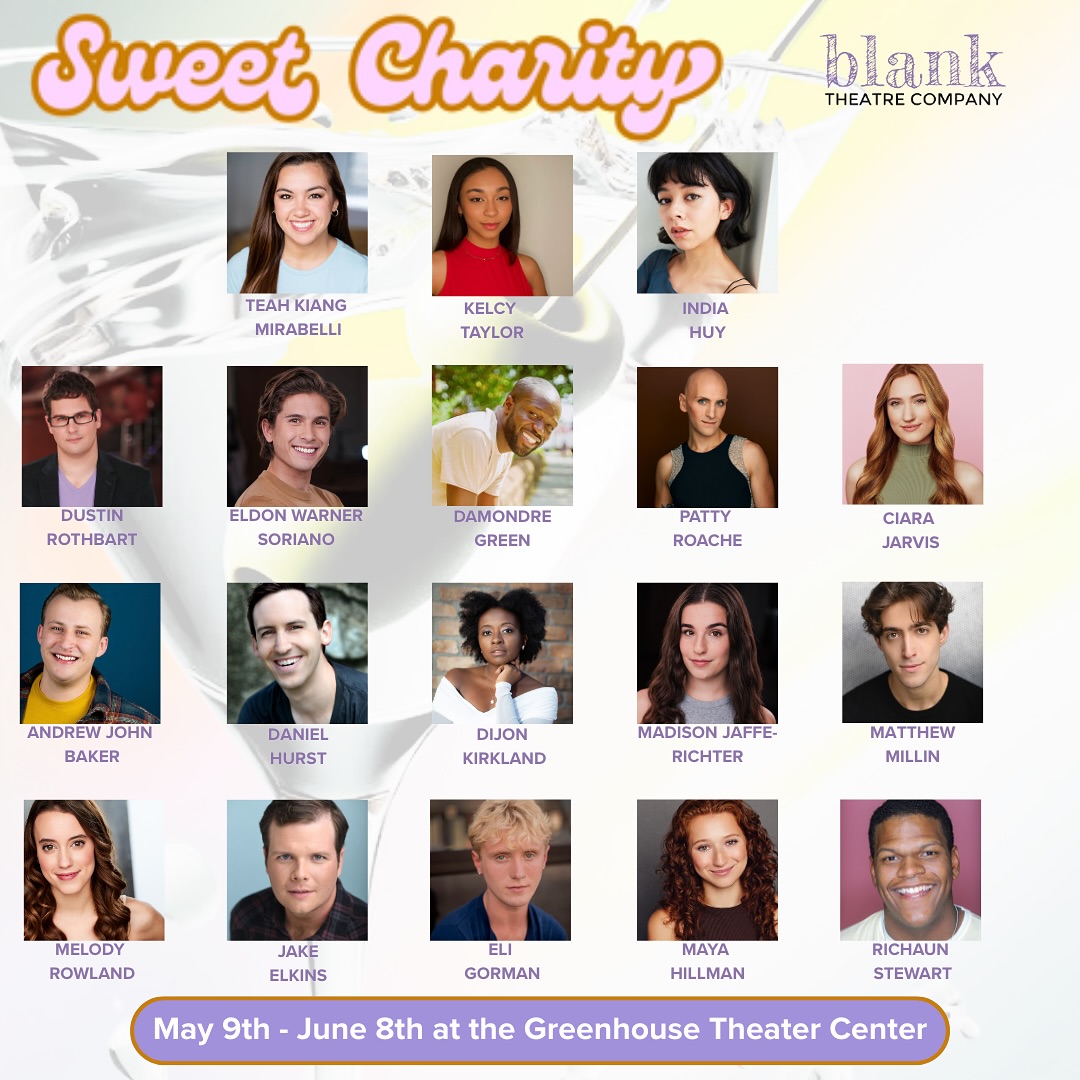 NotableMusicCo's tweet photo. Looking forward to another stellar production via Blank Theatre Company Chicago with #CyColeman's hit musical #SweetCharity May 9 - June 8 💘https://t.co/bQELxjDeYk https://t.co/j8j8lEqnSZ