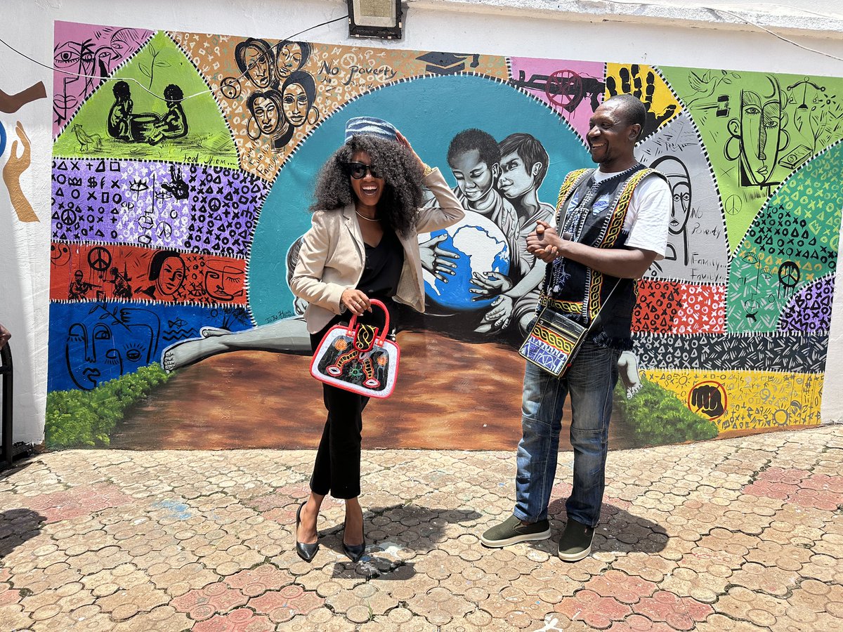 loyocameroon's tweet photo. Today, Local Youth Corner welcomed the @USEmbYaounde for the presentation of @achaleke1 E.D. of LOYOC’s 2025 @StateIVLP Alumni Award! It was a great networking opportunity to explore social change and showcase the U.S.'s impact in our community.
#SocialInnovation #IVLP2025 https://t.co/Cht2o1THKt