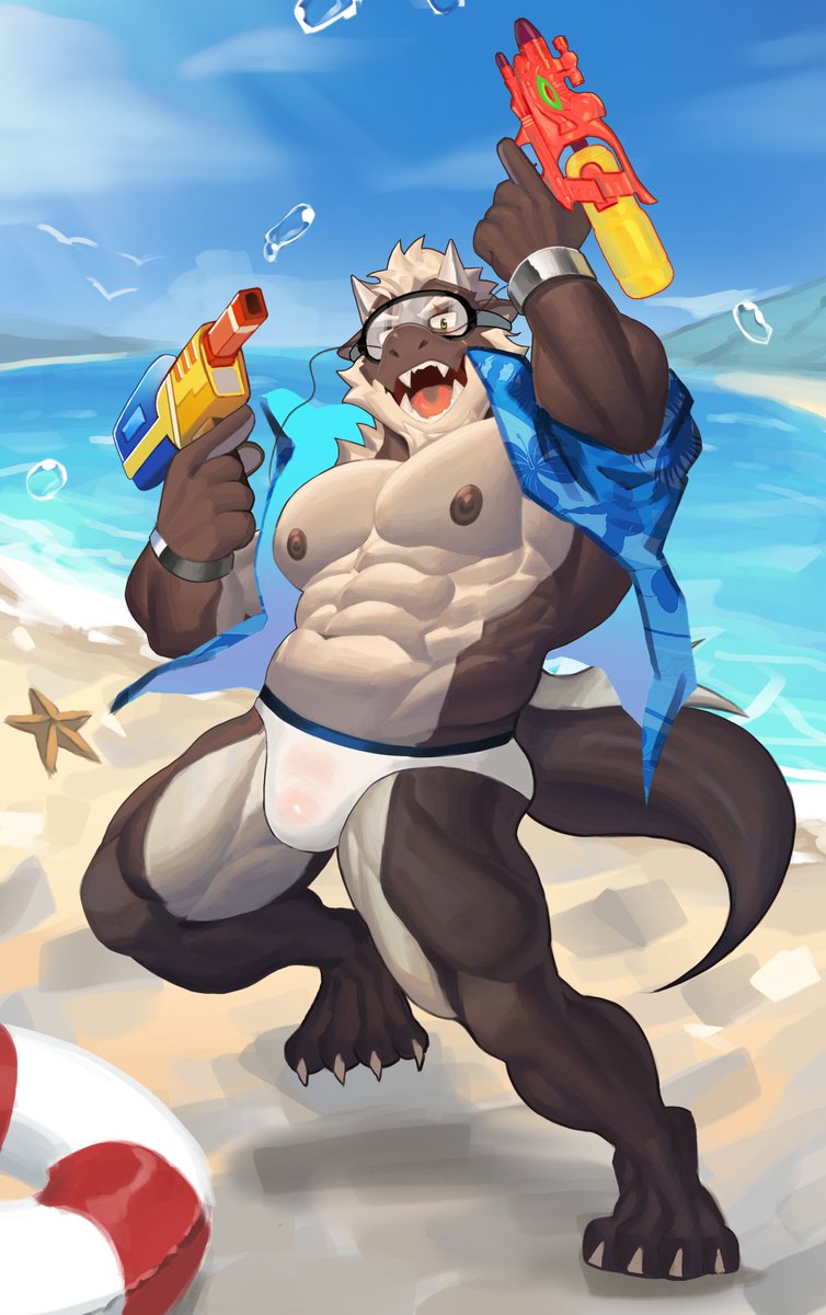 沙滩水枪假日威龙🫥