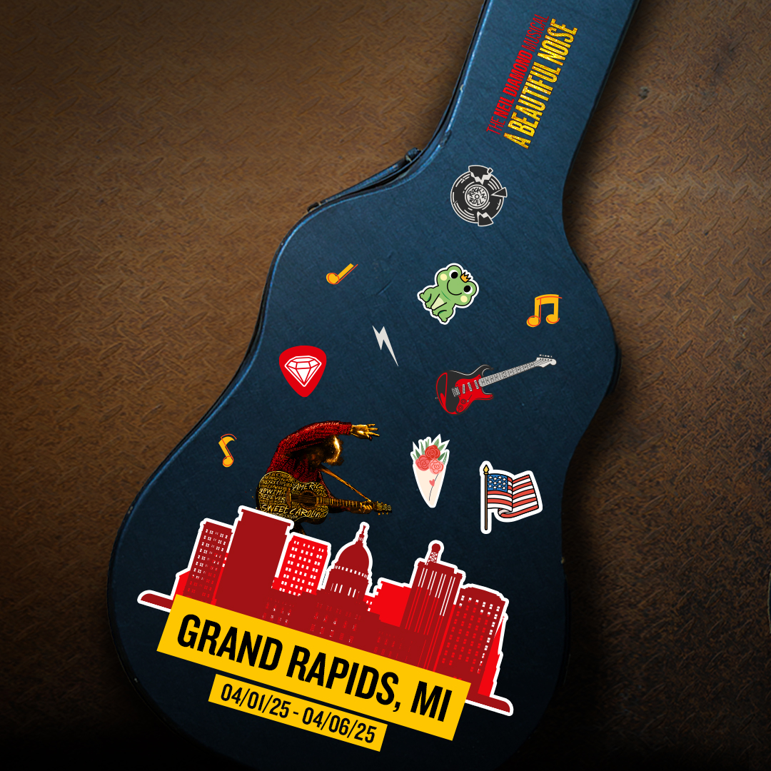 A Beautiful Noise (@beautifulnoise) on Twitter photo Performances start tonight, Grand Rapids!
Get on board and see the cast of <a href="/NeilDiamond/">Neil Diamond</a>'s musical, #ABeautifulNoise, at <a href="/DeVosPerfHall/">DeVos Perf Hall</a> from 4/1 to 4/6.
ποΈ For tickets, visit abeautifulnoisethemusical.com/tour Performances start tonight, Grand Rapids!
Get on board and see the cast of <a href="/NeilDiamond/">Neil Diamond</a>'s musical, #ABeautifulNoise, at <a href="/DeVosPerfHall/">DeVos Perf Hall</a> from 4/1 to 4/6.
ποΈ For tickets, visit abeautifulnoisethemusical.com/tour