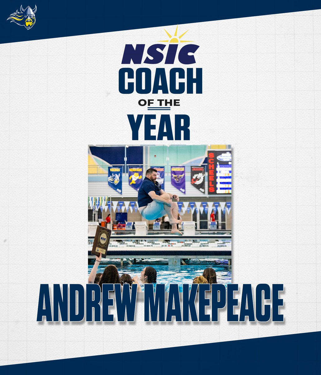 It was all inevitable. Bryn is the NSIC Swimmer of the Year and Coach Makepeace is both the Swimming and Diving Coach of the Year! 🤩

🗞️ » bit.ly/4iFqUcP

#BuildingChampions