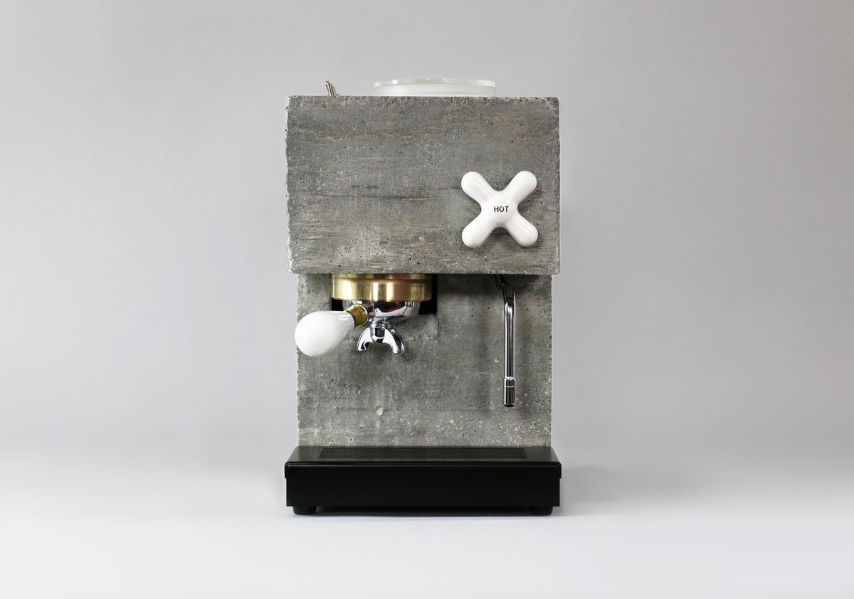 alessio_joseph's tweet image. if brutalism is so bad how do you explain this espresso machine