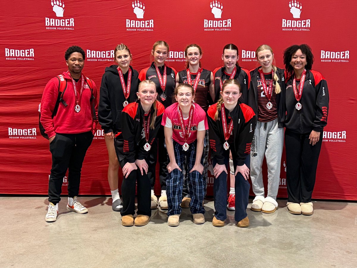 Wisconsin Blaze Volleyball (@wiblazevb) on Twitter photo Congrats to 16 Black for taking 2nd in Gold at <a href="/BadgerRegionVB/">BadgerRegionVB</a> this weekend! #BeTheFlame 🔥 Congrats to 16 Black for taking 2nd in Gold at <a href="/BadgerRegionVB/">BadgerRegionVB</a> this weekend! #BeTheFlame 🔥