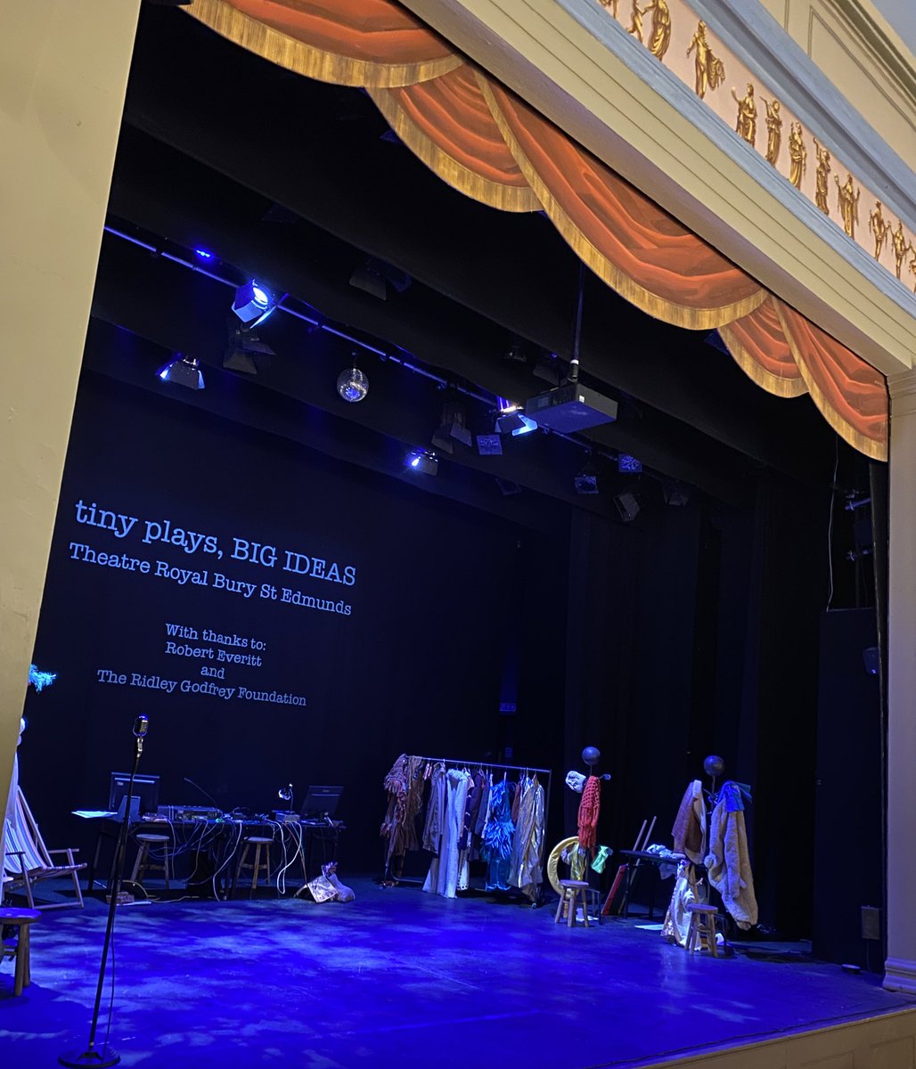 Emma Thorpe (@emmae_thorpe) on Twitter photo Today was our Tiny Plays, Big Ideas showcase! After 2 weeks of workshops, 450 children sent in their plays to be read by the team <a href="/TheatreRoyalBSE/">Theatre Royal Bury St Edmunds</a>
Today we had the honour of watching 15 of them be performed by professional actors. They were fun, wacky and joyous. A perfect day! Today was our Tiny Plays, Big Ideas showcase! After 2 weeks of workshops, 450 children sent in their plays to be read by the team <a href="/TheatreRoyalBSE/">Theatre Royal Bury St Edmunds</a>
Today we had the honour of watching 15 of them be performed by professional actors. They were fun, wacky and joyous. A perfect day!