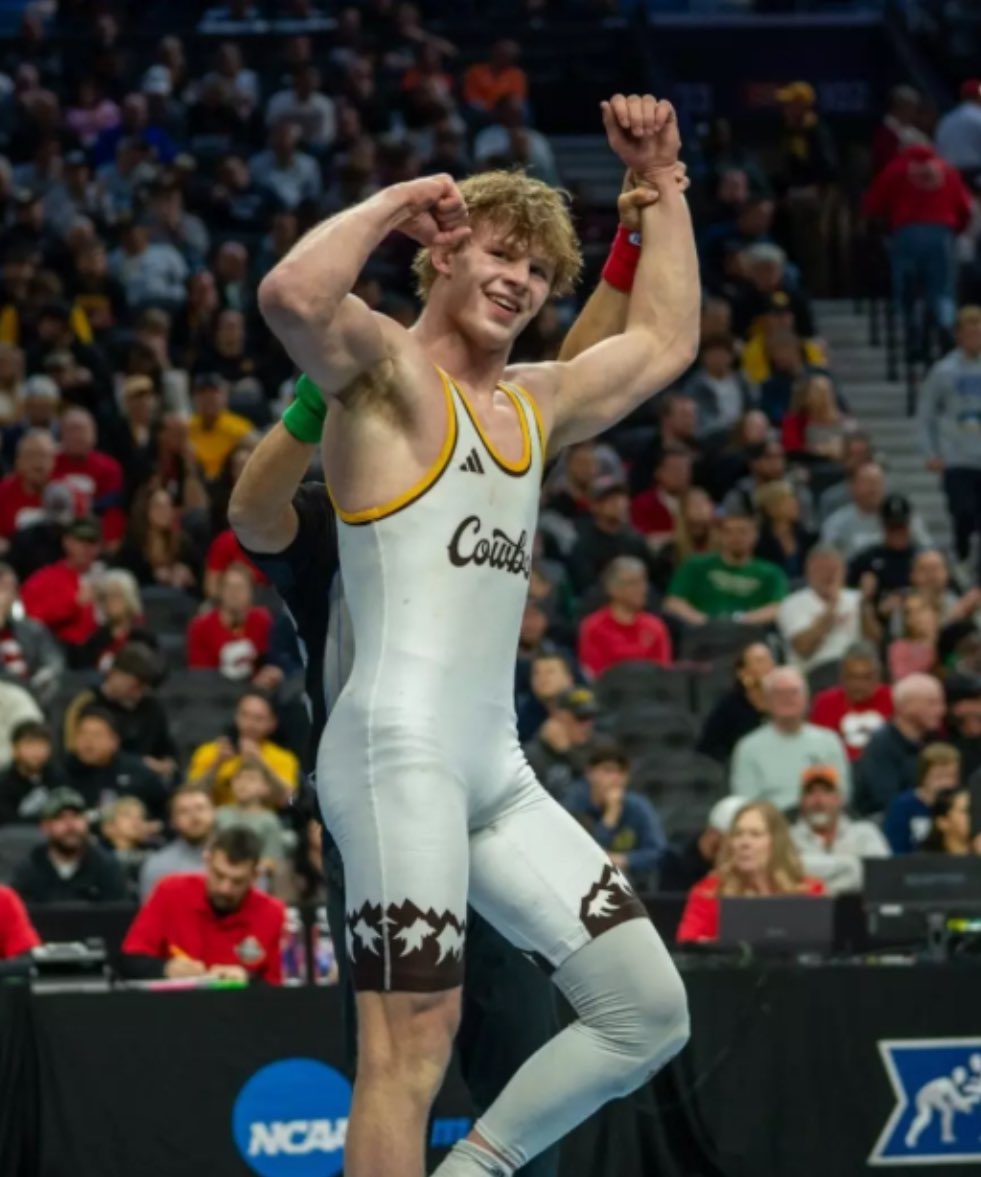 Joey Novak.

15 seed, 197 lbs.

True sophomore.

Novak lost to Buchanan round 2 then rattled off 5 victories (beating 2 AA’s) to finish 5th and become All-American! Novak also became just the 3rd wrestler in NCAA history to notch a takedown on AJ Ferrari, impressive performance!