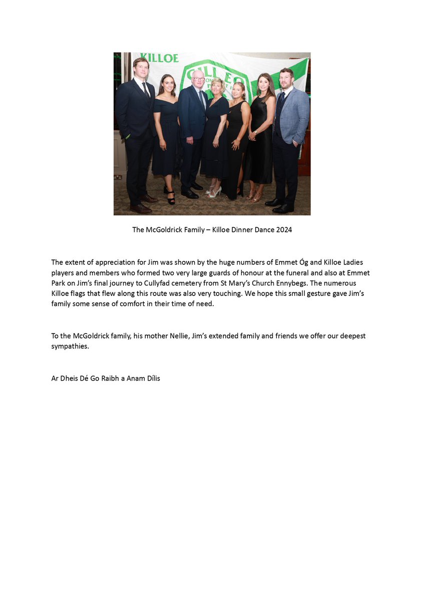 KilloeGAA's tweet photo. Jim McGoldrick - A Tribute https://t.co/YR7U5urgj2