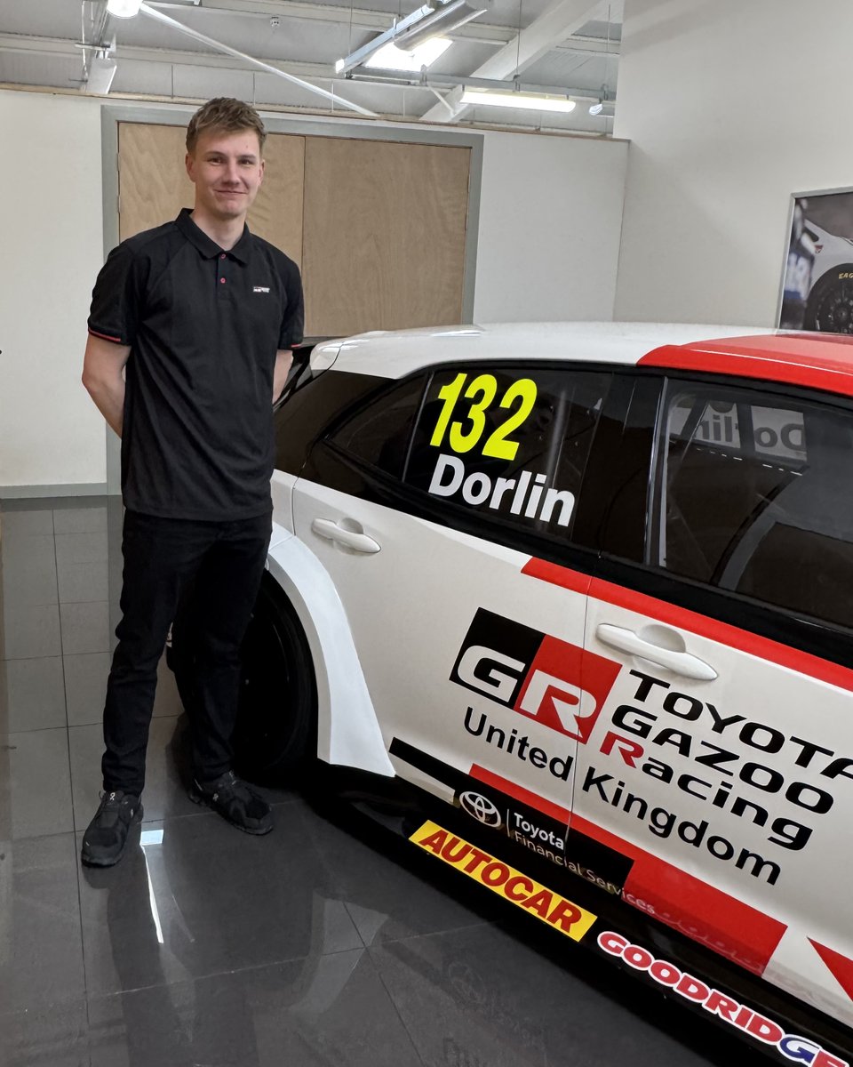 BTCC's tweet photo. 🚨 BREAKING: James Dorlin rounds out TOYOTA GAZOO Racing UK line-up! 

“It feels like this has been a long time coming! The BTCC has always been something I’ve aspired to..." - James Dorlin

👉 Click here for the full story: https://t.co/sNzdpyyFky

#BTCC https://t.co/YKAE2aHLhw