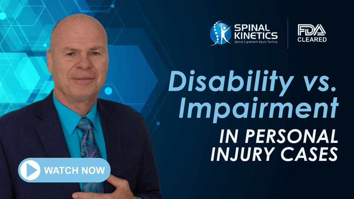 Spinal_Kinetics's tweet photo. 🩺 Disability ≠ Impairment
And knowing the difference matters in personal injury care.

🎥 Dr. Cronk explains it clearly in this video:
👉 https://t.co/716JuZ7lOK

#ChiropracticCare #Disability #Impairment #PersonalInjury https://t.co/8gaLiSNcFm