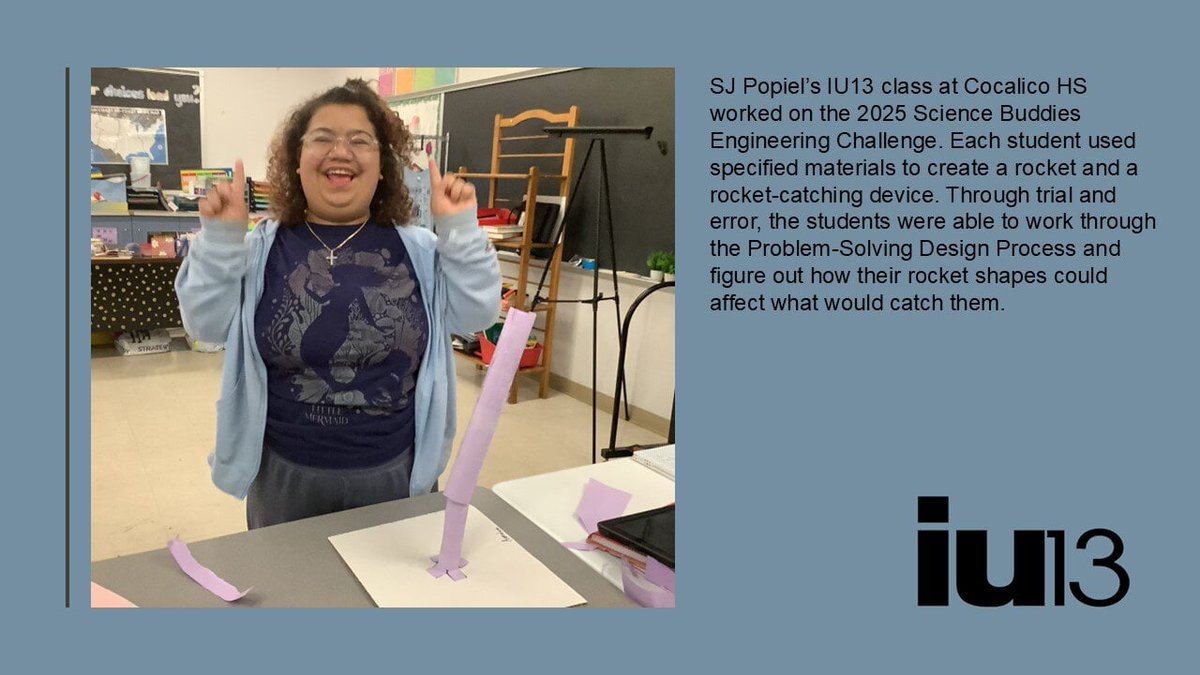 STEM at IU13 (@stematiu13) on Twitter photo Outstanding work in SJ Popiel's class <a href="/CocalicoHS/">Cocalico High School</a> <a href="/IU13/">Lanc-Leb IU13</a> Good luck! <a href="/ScienceBuddies/">Science Buddies</a> Outstanding work in SJ Popiel's class <a href="/CocalicoHS/">Cocalico High School</a> <a href="/IU13/">Lanc-Leb IU13</a> Good luck! <a href="/ScienceBuddies/">Science Buddies</a>