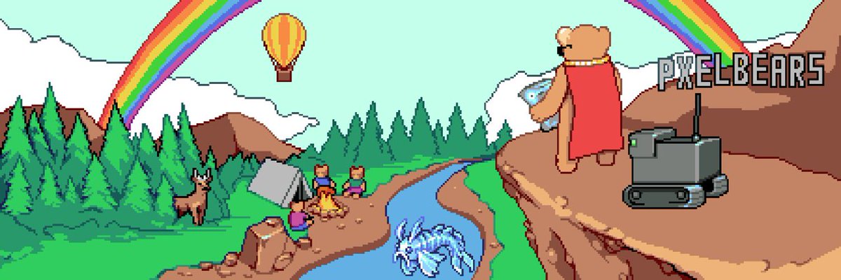 cptalphaclub's tweet image. ⭐ COLLAB ANNOUNCEMENT: Pxel Bears

We are happy to announce our partnership collaboration with Pxel Bears
@pxelbears

Pxel Bears is a 5,000-piece pixel art NFT collection on the @solana blockchain, offering mobile game integrations and crypto NFT tools.

Stay tuned for updates!…