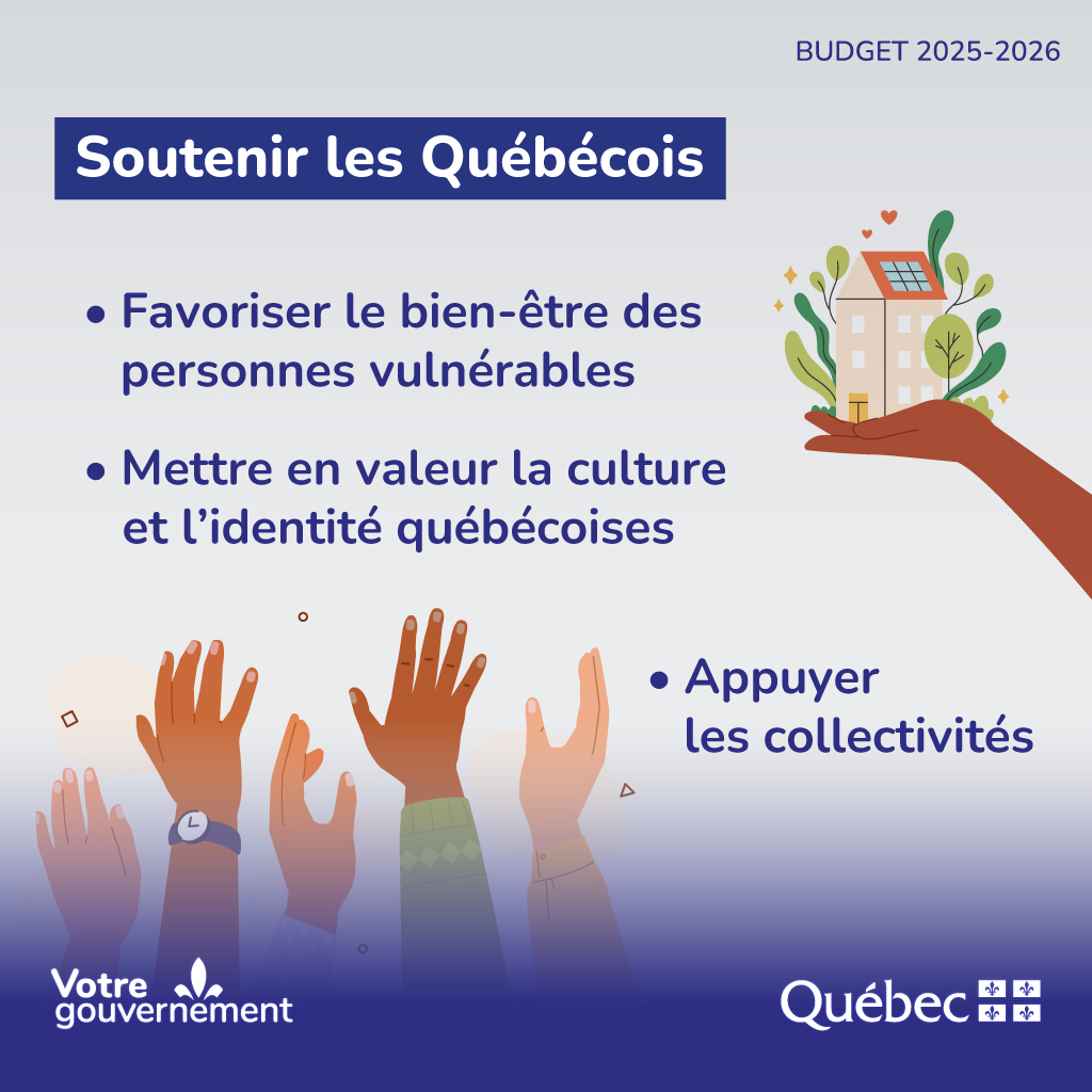 Tous les détails du budget 2025-2026: québec.ca/budget #budget #budgetQc #finances #GouvQc
