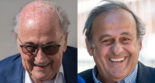 channelstv's tweet photo. Blatter, Platini Cleared In FIFA’s Corruption Case
https://t.co/cSQtDUQY8s https://t.co/cIQpKmVYFQ