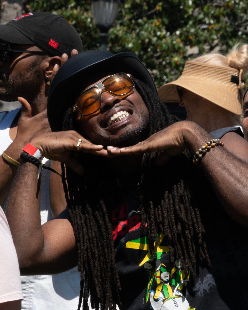 FQFestNOLA's tweet image. Dancing to your favorite tunes while soaking up the sun is a festival must, but so is protecting your skin! @lcmchealth, our official healthcare partner, has provided sunscreen stations so you can lather up and continue to boogie down.
#FQFest25 #LCMCHealth #KeepingYouWellNOLA