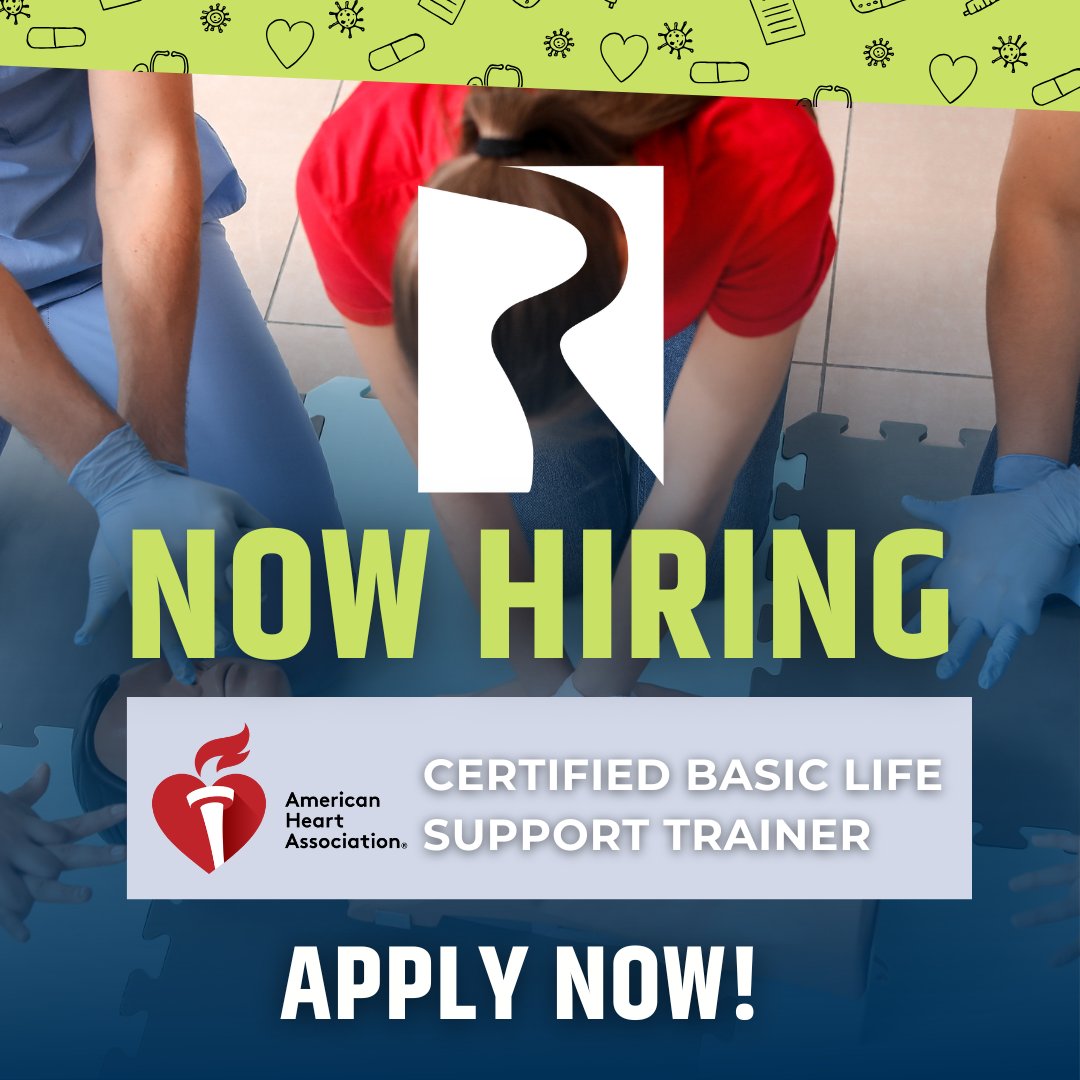 RiverParishesCC's tweet image. 🚨 RPCC Westside Campus is looking for an American Heart Association Certified Basic Life Support (BLS) Trainer to join our team.

📍 Location: RPCC Westside Campus
➡️ To Apply: Send your resume to slirette@rpcc.edu

#RPCC #NowHiring #BLSInstructor #RPCCWestside