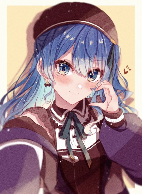 #ほしまちぎゃらりー自撮りすいちゃん可愛すぎたなっていうrkgk 