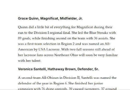 Magnificat Athletics tweet media