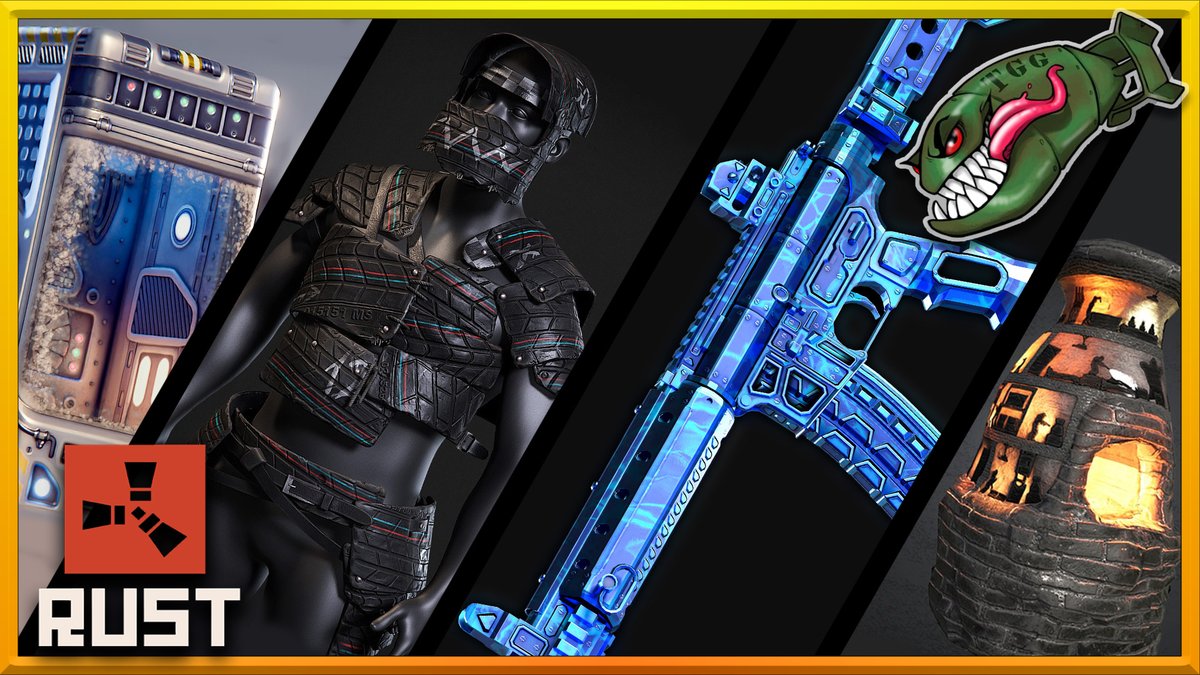 gerrmanman's tweet image. Working Through the Tooth Pain &amp;amp; Back with Top @playrust Weekly Submissions! youtu.be/P-NlY-L5v2w #Rust #rustskins WS link- steamcommunity.com/sharedfiles/fi…