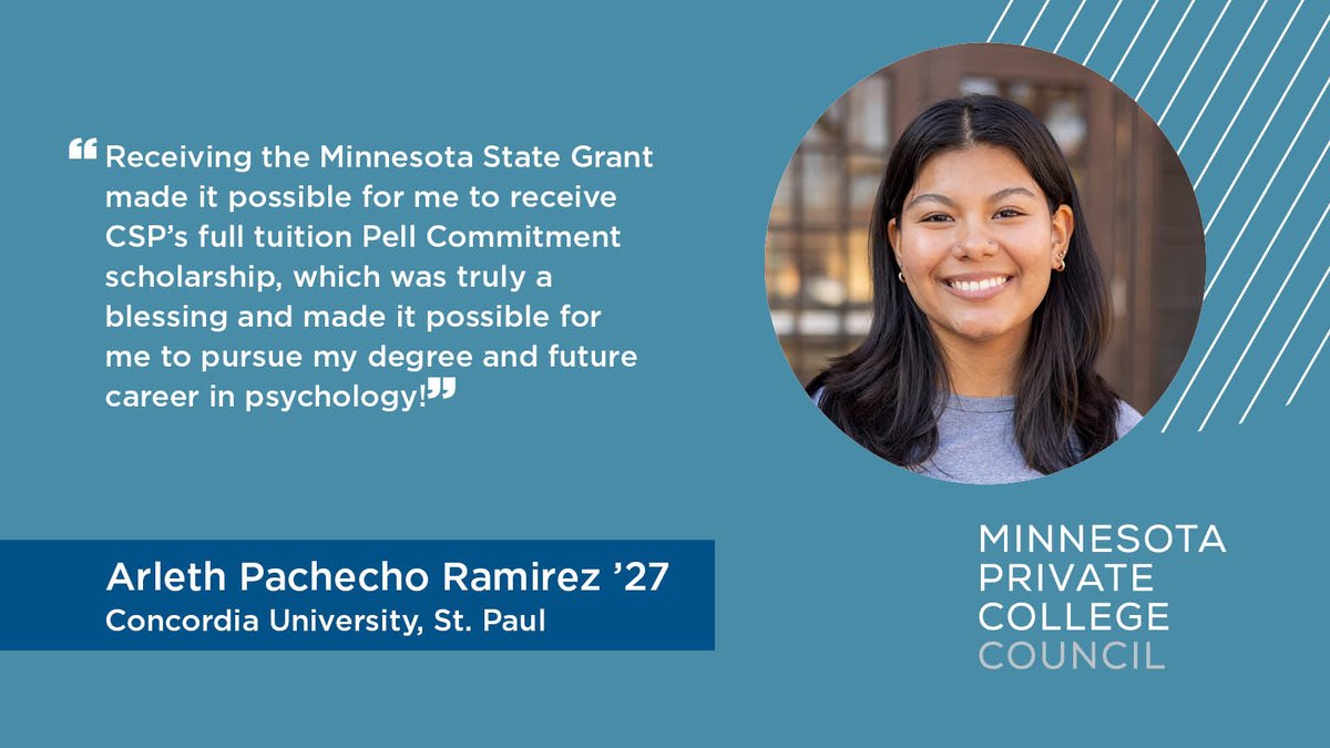 mnprivcolleges's tweet photo. The Minnesota State Grant works in tandem with federal need-based aid programs, like the Pell Grant, to make colleges more affordable to lower-income students.

#Minnesota #MnLeg #StudentAid #FinancialAid https://t.co/aHzf8a4S1s