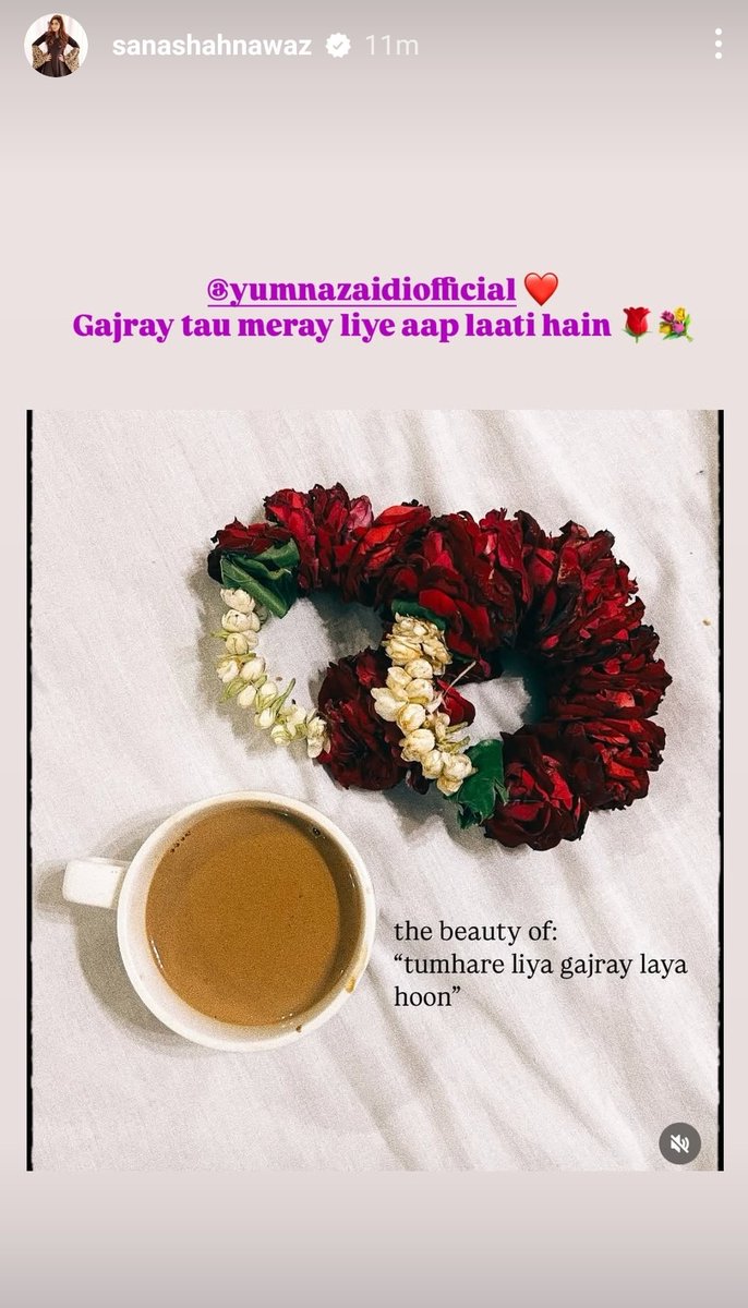 Muskan_mus8's tweet photo. Ufff uff uff.....hayee...🥰🥰

Yeh toh unexpected tha...😍😍

I love their "Gajra Bond" 😘😘

Nazar Na Lagey 🧿🧿🧿

#YumnaZaidi#SanaShahNawaz

#YumSa https://t.co/Mqy2Nq5rST