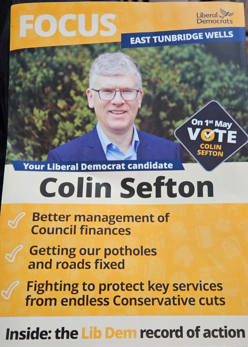 C__Stevenson's tweet photo. Who would trust @TWlibdems with KCC considering their plans for St James and St Johns went so badly wrong?

Put me down as a non voter this year @TWlibdems and save yourselves some time. 

#TunbridgeWells https://t.co/pwmmGTjup4