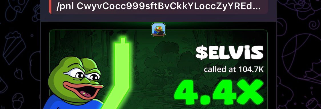 SNavigator07's tweet photo. Successful 4x gain made on $ELVIS 💯🤩🤩
CA!
Printing cash 💵 
Join us now as we keep cooking 💥💥

https://t.co/z93YP5VXAh https://t.co/aYFUweub1B