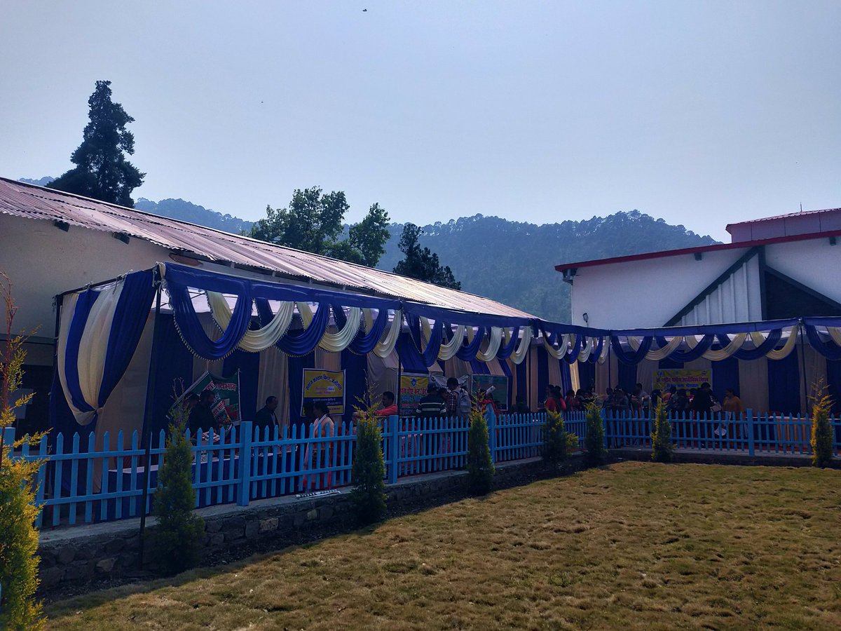 REAPNainital's tweet photo. Today participated in Sarkar ke teen saal bemisaal program at block Auditorium, Bhimtal. Hon MLA Mr Kairaji was the chief guest of program with > 1000 participants. Development exhibition was also organised by  depts including REAP.
@CdoNainital @REAPNainital @REAPUttarakhand https://t.co/yikwRhLbHA