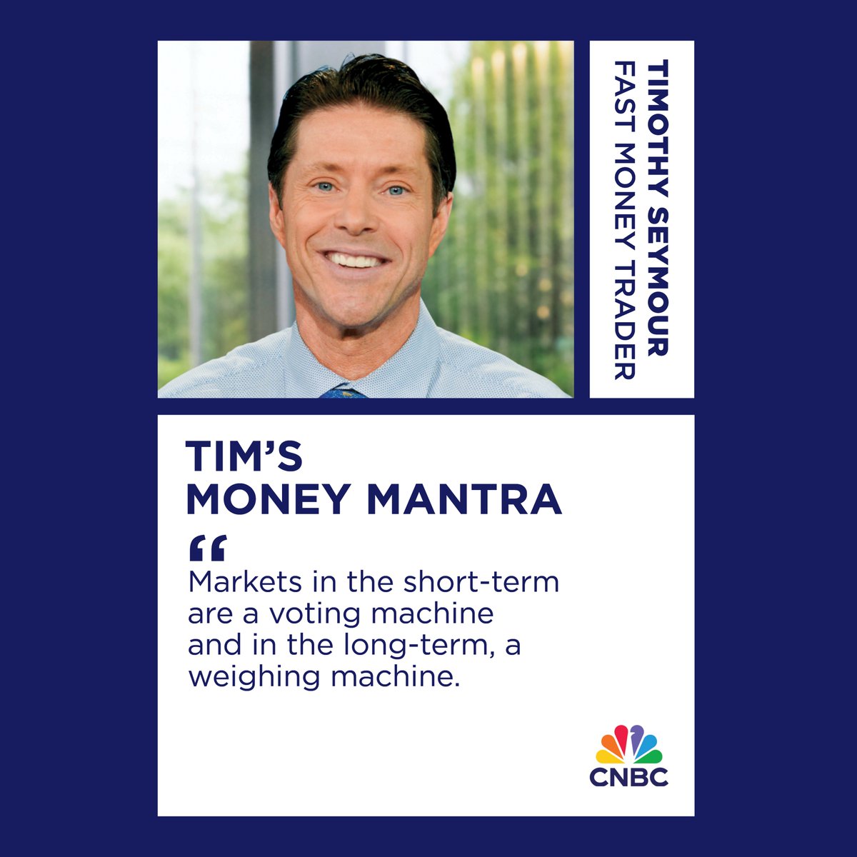 Follow the Fast Money traders! Sharing Tim Seymour’s Money Mantra. 

Meet Tim and the other traders at Fast Money LIVE on June 5th. Get your tickets today: bit.ly/4iDngQc.