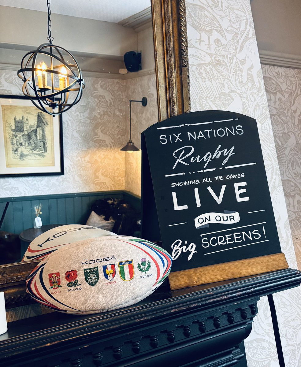 It’s the women’s turn rugby 🏉 

France 🇫🇷 vs Scotland 🏴󠁧󠁢󠁳󠁣󠁴󠁿 Sat 29th 1pm
Wales 🏴󠁧󠁢󠁷󠁬󠁳󠁿 vs England 🏴󠁧󠁢󠁥󠁮󠁧󠁿 Sat 29th 4:45pm
Italy 🇮🇹 vs Ireland 🇮🇪 Sun 30th 3pm 

Showing all the game - grab your table now by booking online