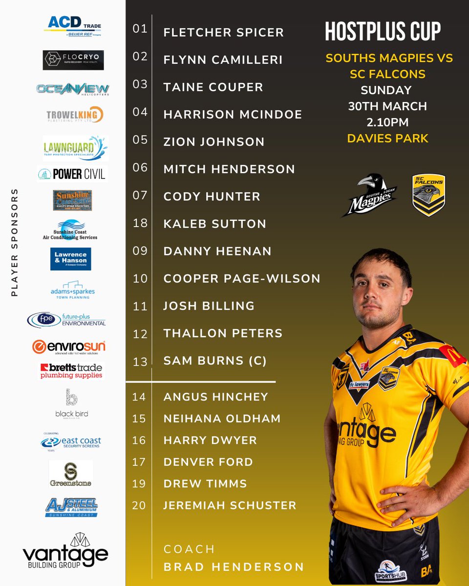 Sunshine Coast Falcons tweet media